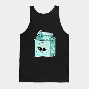 Alien Milk | Kawaii Milk | Creepy Cute Tank Top